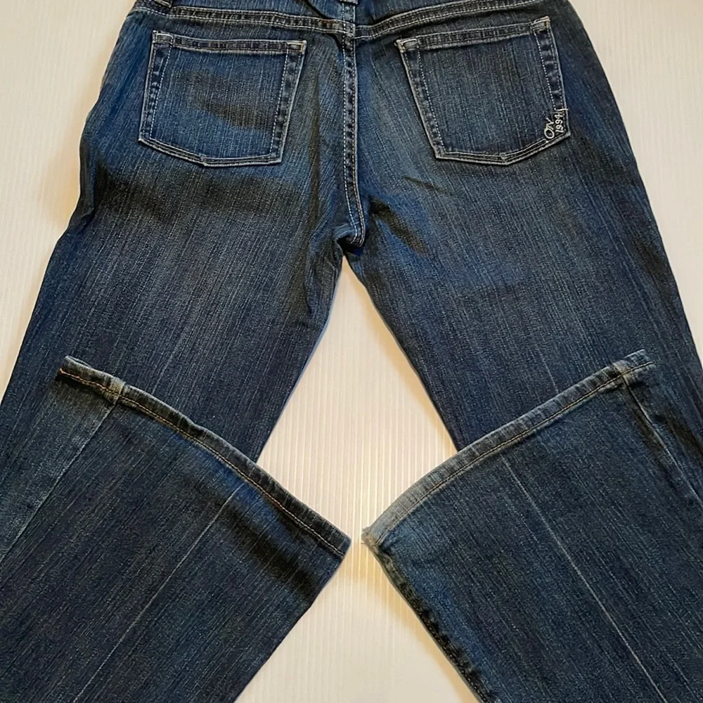 Old Navy Girlfriend, classic rise, flare stretch jeans Girls size 12 plus